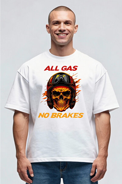 Printees Tricou Oversize - Gas