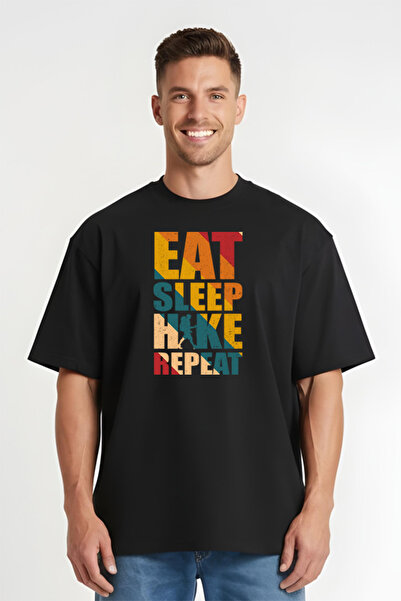Printees Tricou Oversize - Hike Repeat
