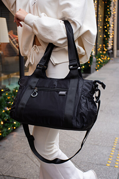 Sanmorris Parachute Fabric Hand and Crisscross Straps Bag