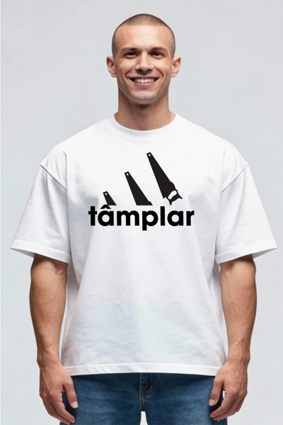 Printees Tricou Oversize - Tâmplar