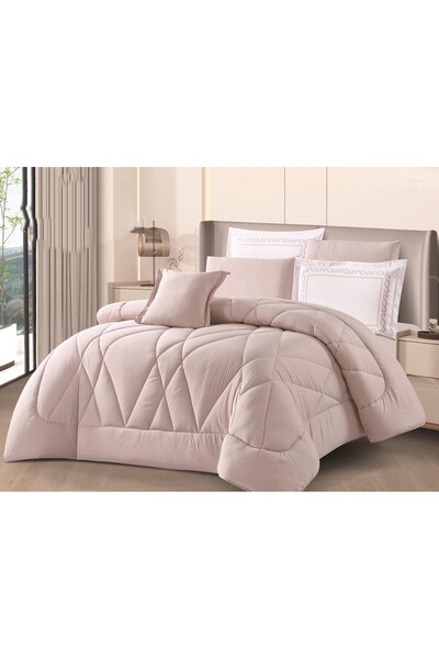 Luster مفرش نفرين 7قطع صيفي فاخر ساده