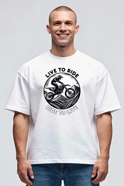 Printees Tricou Oversize - Motocross Live