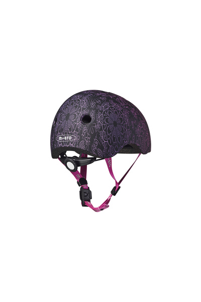 Micro Helmet Mandala Pink-Purple M | Kids Helmet | Bike Helmets | Kick Scoote...
