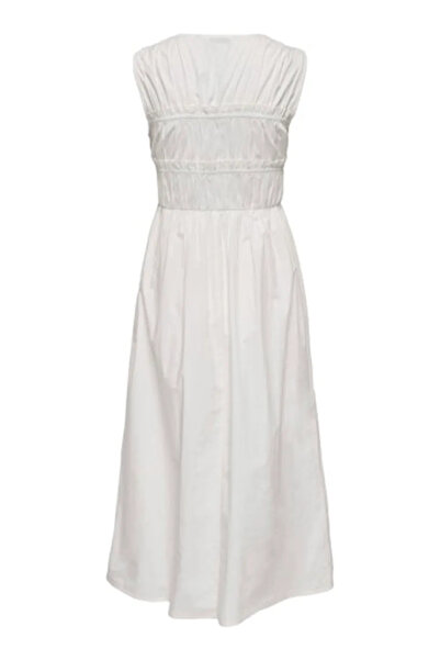 ONLY Kadın Ekru Slip Elbise 15359128