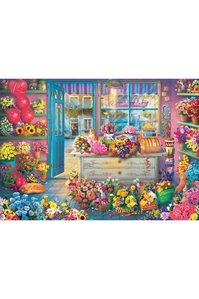 Schmidt Puzzle 1000 piese - Colourful Flower Shop (Schmidt-59764)