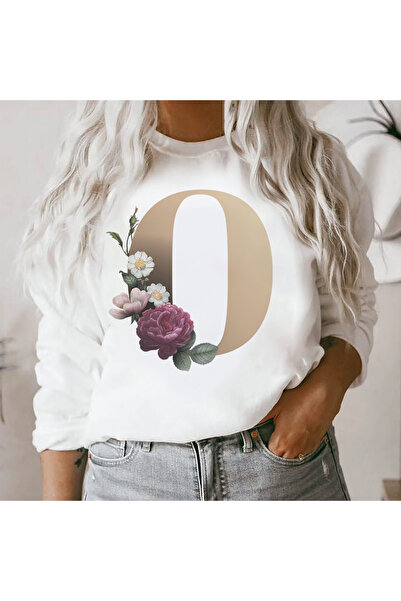 Kartier Дамска бяла блуза с буква  "О "