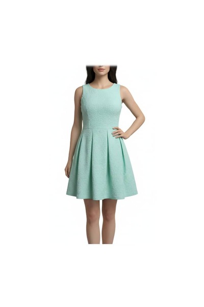 OEM Hai Fashion Dress R040V green color,