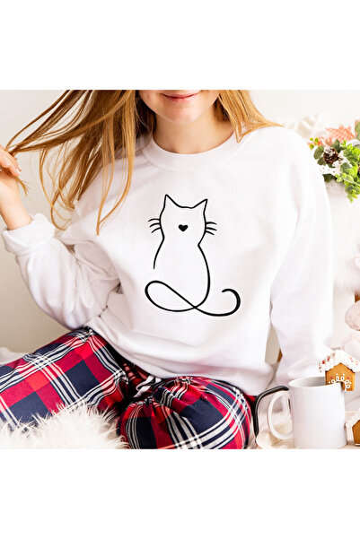 Kartier Bluza Dama Alba Drawing Cat