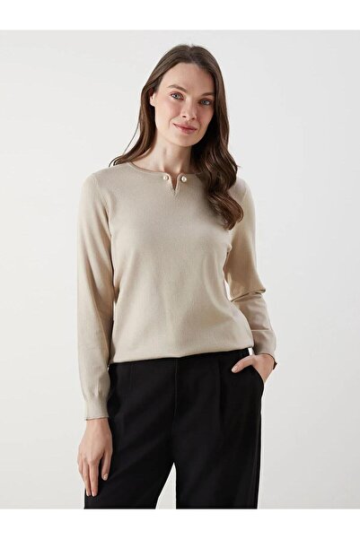 LC Waikiki Crew Neck Women's Knitwear Sweater (W5)