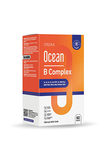 Orzax Ocean b complex 60 capsules