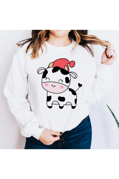 Kartier Bluza Dama Alba Christmas Cow