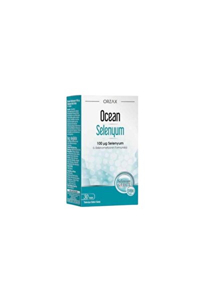 Orzax Ocean Selenium 100 Mcg 30 Tablets