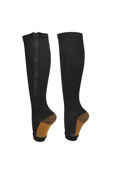 COPPER Șosete compresive cu fermoar