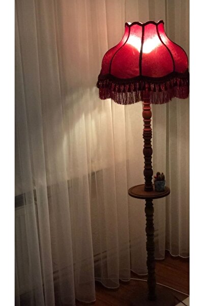 Empressco Bordo Sehpalı Vintage Lambader