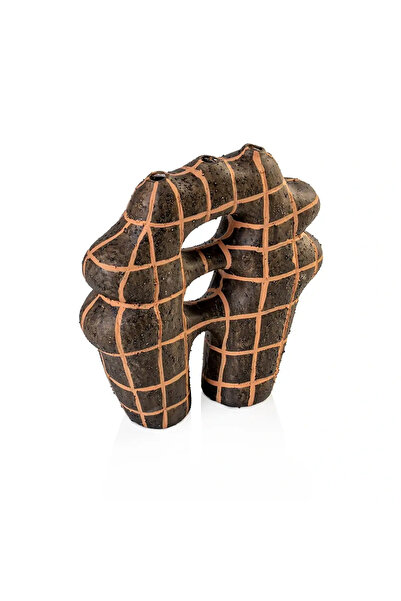 Midas Furniture Brown Kobari Art Sculpture