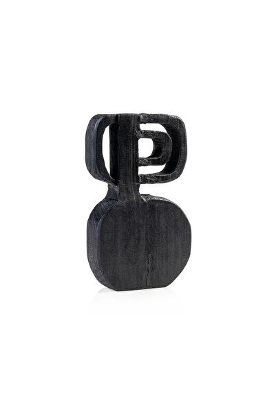 Midas Furniture Black Creva art sculpture