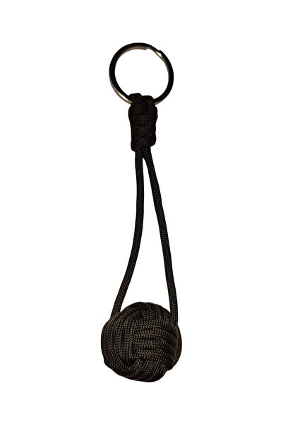 Paracord Anahtarlık Monkey Fist Siyah
