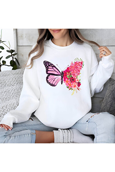 Kartier Bluza Dama Alba Butterflie flowers