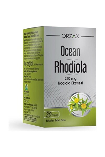 Orzax Ocean Rhodiola Capsule 250 Mg 30 Capsules