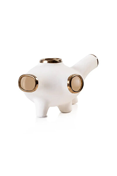Midas Furniture Art sculpture, white color