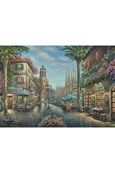 Schmidt Puzzle 1000 piese - Spanish Street Cafe (Schmidt-58780)