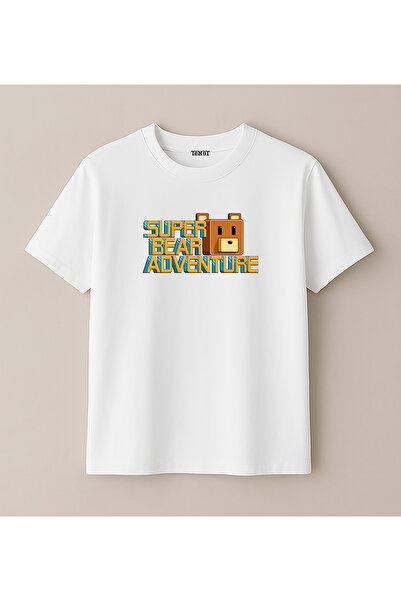 BLITZIST Super Bear Adventure Baskılı Çocuk Tişörtü (4-13 Yaş) - Kids Tshirt