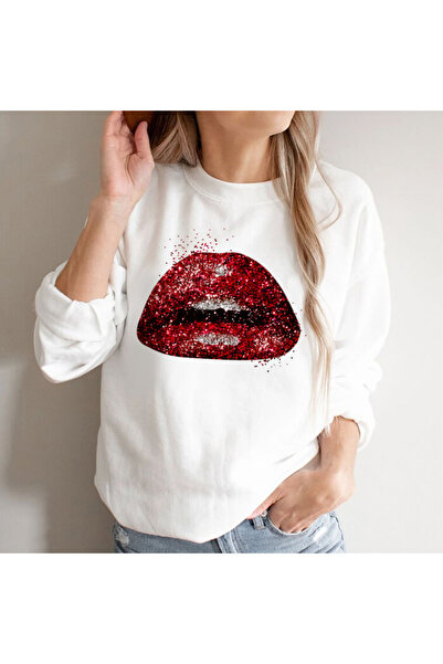 Kartier Bluza Dama Alba Glamour Lips