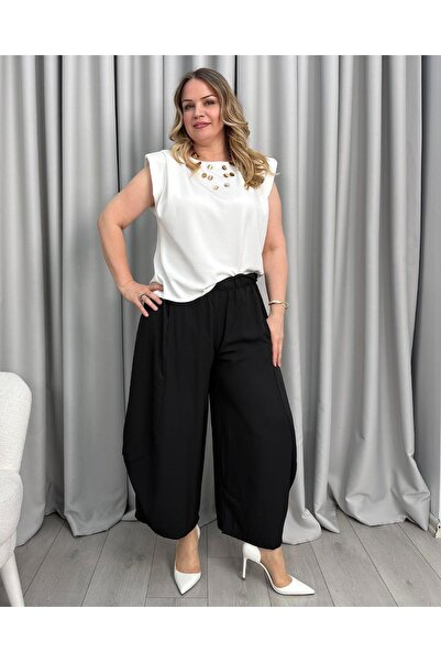 FUNDA بنطلون لونا ديزاين باللون الأسود