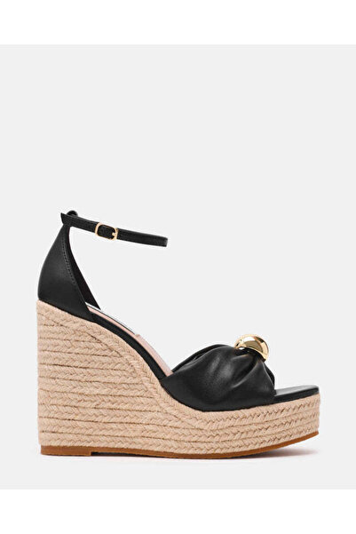 Steve Madden صندل تاليا الصلبة ذات الكعب العالي