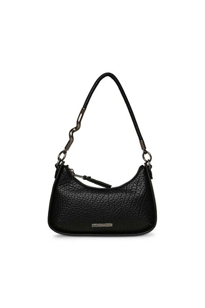 Steve Madden Btropina Solid Black Shoulder Bag