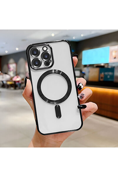 Hontinga حافظة هاتف لاسلكية من السيليكون الناعم الشفاف متوافقة مع هاتف iPhone...