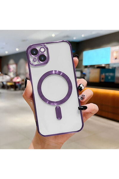 Hontinga حافظة هاتف لاسلكية من السيليكون الناعم الشفاف متوافقة مع هاتف iPhone...