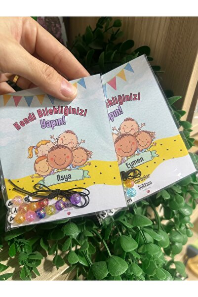 HARİKALAR DÜKKANI İsimli Bilekliğini Yap - 1 adet