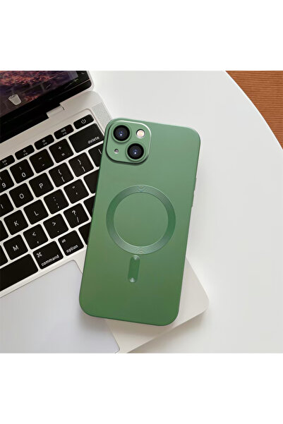 transparent Magsafe Wireless Soft Silicone Phone Case for iPhone 15
