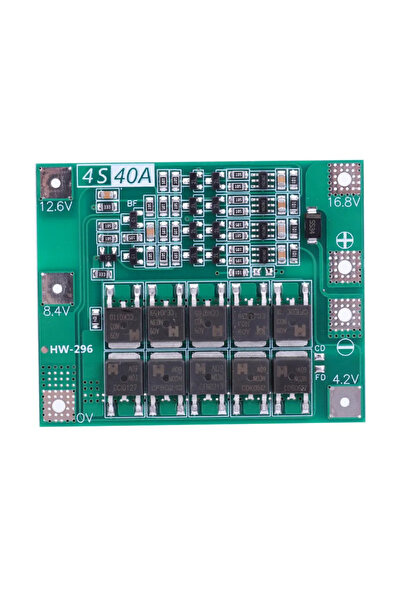 RoboPazar 5-adet 3S/4S 40A Li-ion BMS Koruma Kartı