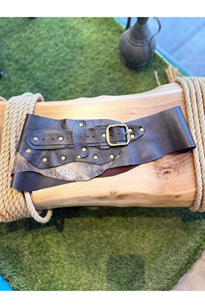 Yılday Gür Butik Savoy Stone Patterned Handmade Leather Design - Marmerized T...