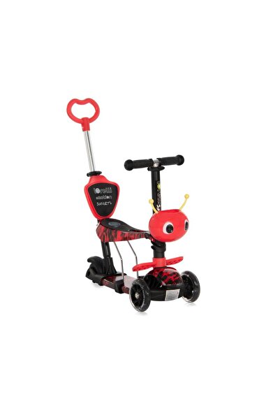 LORELLİ Παιδικό κάθισμα Smart Plus Scooter (Μαύρο/Κόκκινο)