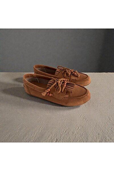 Günlük Bağcıklı Kadın Loafer Ayakkabı