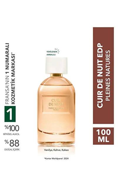 Yves Rocher Vanilya Kakao Kahve Notalı Unisex Eau De Parfum 100 ml Kalıcı Niş...