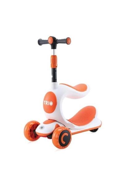 LORELLİ Trotineta Trio cu Scaun, roti cu Leduri, ghidon reglabil pe inaltime