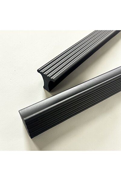 İlkulp BOY Kulp Siyah 80 CM Kulp Lüks Country Mutfak Mobilya Dolap Çekmece Kulpu