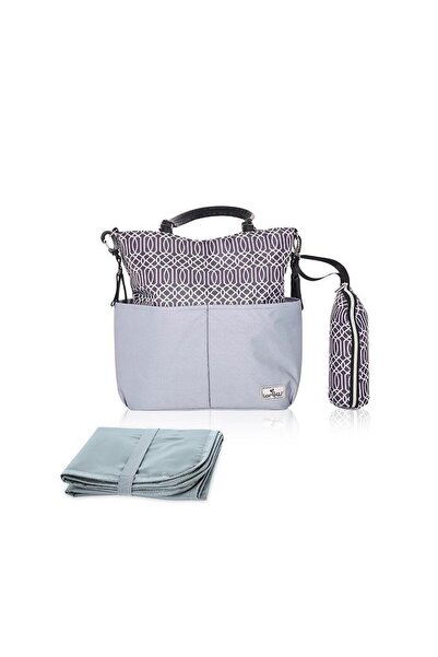 LORELLİ Geanta accesorii bebelusi Laura, compartimentata (Gri)