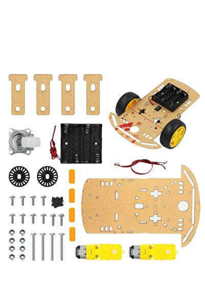 RoboPazar 2WD Akıllı Robot Araba – Arduino DIY Kit