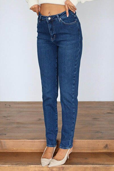 LACARINO Lacarino7527 Women's Mom Jeans Pants