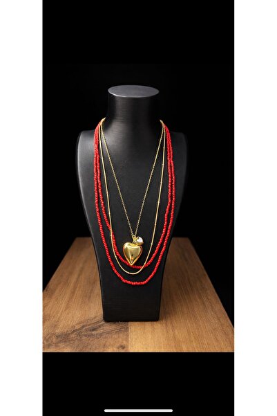 zamansız takı çoklu kolye