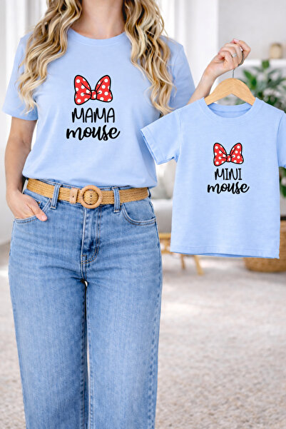 LORVEX Combinație mamă-fiică Twin tricou supradimensionat – Tricou mamă și co...