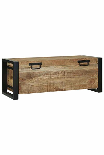 vidaxl Cufere de Depozitare Maro 80 x 30 x 30 cm Lemn masiv de mango