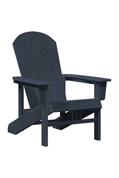 vidaxl Scaun Adirondack Albastru marin 82 x 74 x 92 cm HDPE