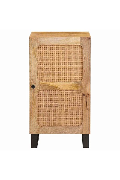 vidaxl Bufet cu depozitare Maro 40 x 33 x 75 cm Lemn de mango solid