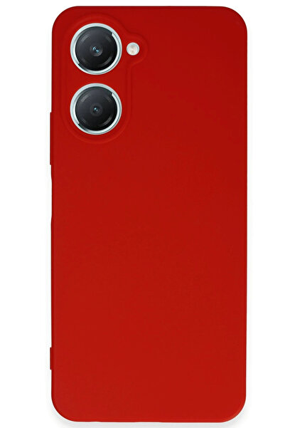 NewFace GLD-SPT- غطاء حماية من السيليكون الأول لهاتف Vivo Y18 (212810) - أحمر